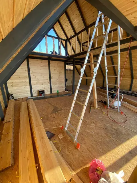 Ahşap ev ve bungalow uygulaması — proje fotoğrafı 36