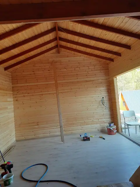 Ahşap ev ve bungalow uygulaması — proje fotoğrafı 41